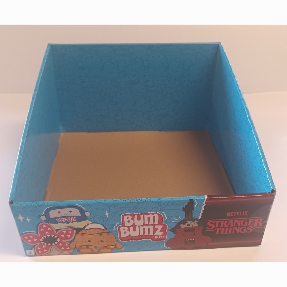 RARE! BumBumz by Russ x Stranger Things Official Retail Store Display Box ONLY